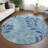 Machine Washable Indoor/Outdoor Chantille ACN2411 Botanical Rug-184482987