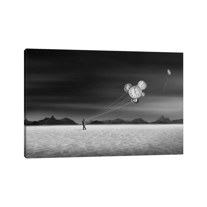 Time Keeper by Swarnendu Ghosh - Print on Canvas, Wrapped Canvas, 101.6 cm H x 66.04 cm W x 3.175 cm D
