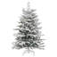 Artificial Hinged Christmas Tree White PE and PVC-1607170664