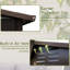 Remise de rangement extérieure 6X4 pi - Remise en métal avec porte verrouillable, imperméable, toit incliné, ventilation pour outils de jardin et de cour arrière, double ventilation,