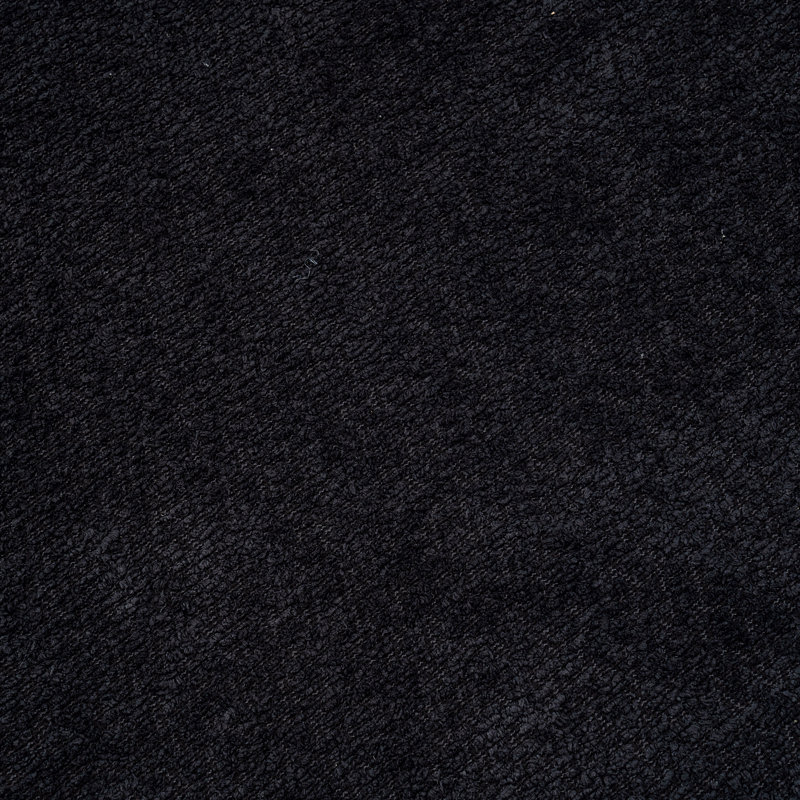 143.7" Upholstered Sofa Free-Combined Sofa Couch With 2 Chaise Lounge And 5 Back Pillows ,, Black Polyester Blend