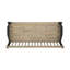 Banc d'extérieur en bois avec tablette, gris et noir pour un look élégant de rangement classique noir, fabriqué