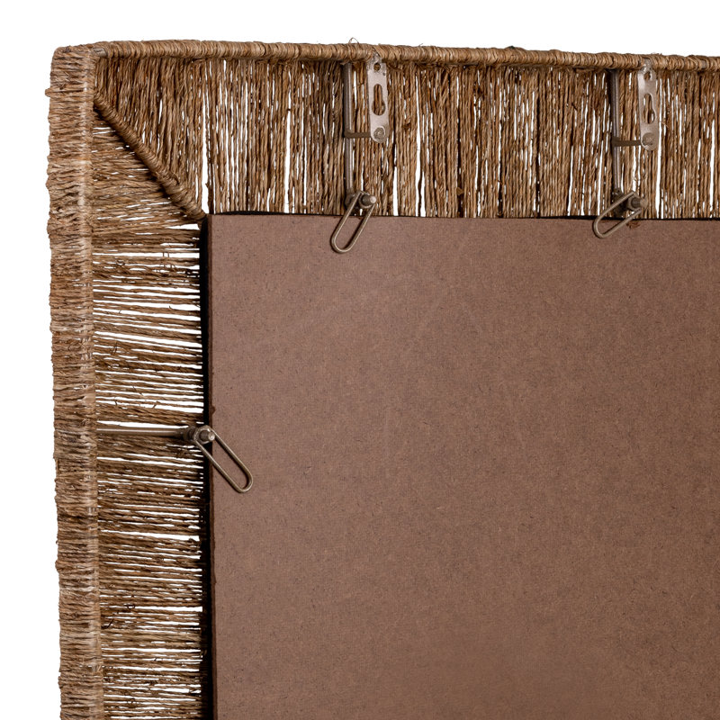 Mischa Wood Flat Floor Mirror