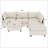 Clareville Modular Storage Sectional Sofa-863495815-863495866
