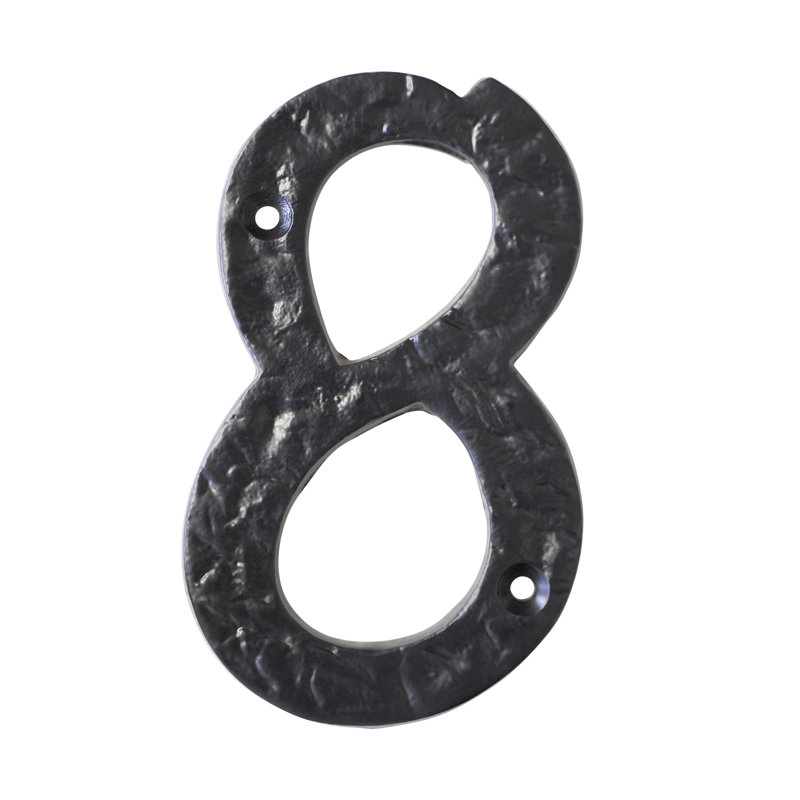 4'' H Metal House Number, 8