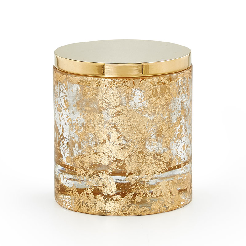 Lydia Silver Canister, Gold