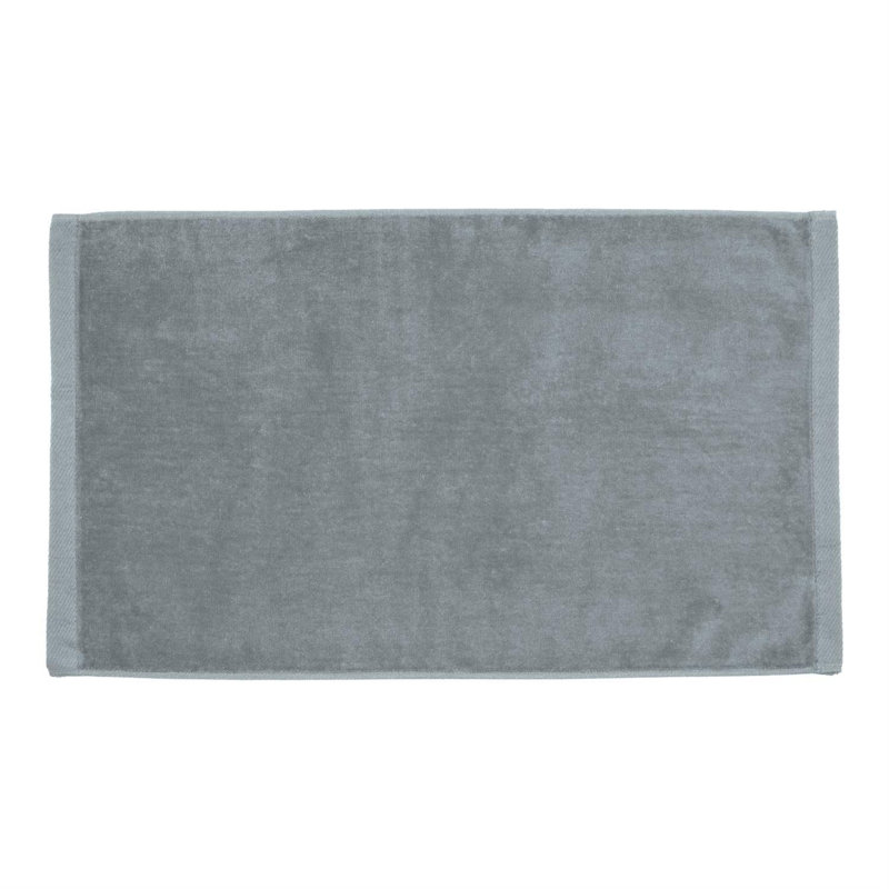 Parushka Cotton Bath Towel, Silver