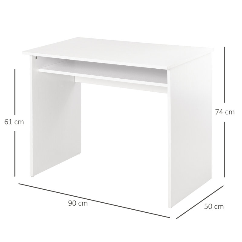 Sandlin Writing Desk, White