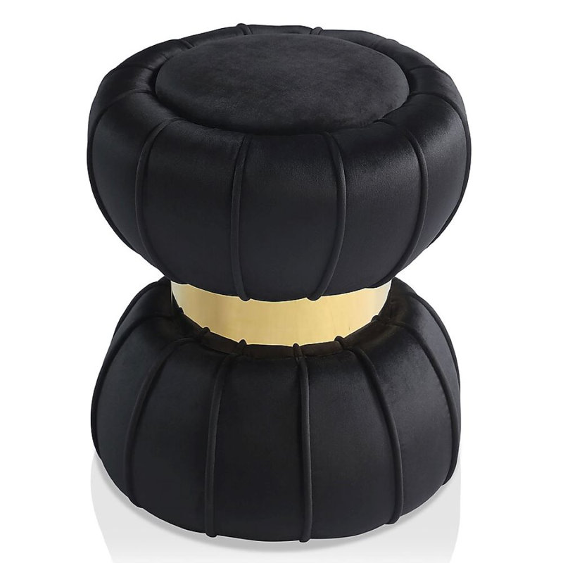 Washington Stool, Black, Black