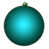 Bleu sarcelle foncé brillant