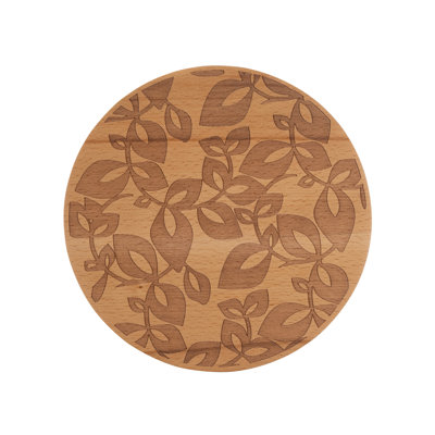 Catherine Lansfield- Inga Wooden Round Trivet