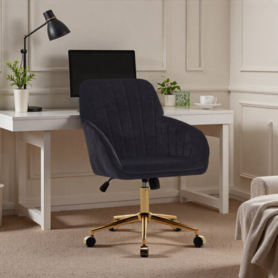 Fauteuil de bureau réglable, chambre à coucher à domicile, fauteuil pivotant ergonomique, siège à dossier, confortable pour les longues séances