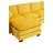 Modern U Shaped 6-Seat Sectional Sofa Couch With One Ottoman And Three Toss Pillows-1012973078