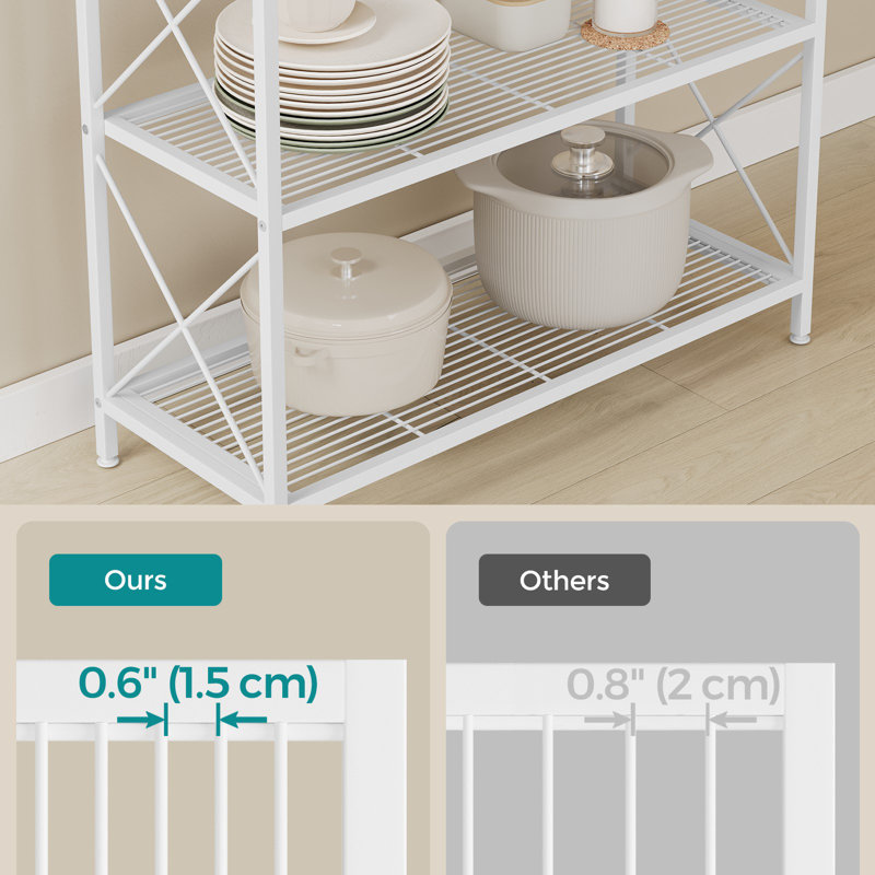 Shelving Unit With X Side Frames