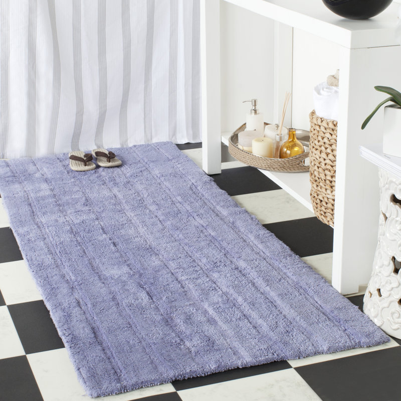 Tapis pour salle de bain Gilbertville, Mauve clair