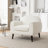 Deivi Upholstered Accent Chair with Round Arm-2019053552