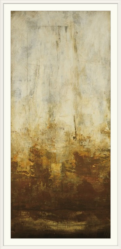 « ii » par randy hibberd,, reproduction d’art Active Energy, H 56 po x l 29 po x P 1 po, Cadre blanc