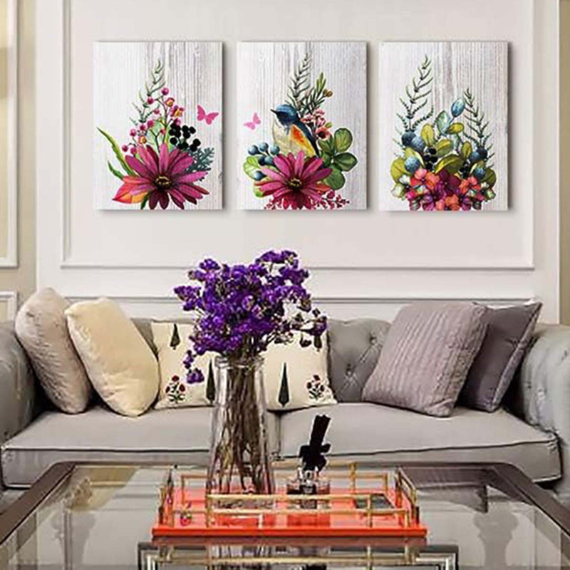 3 Piece Wrapped Canvas Print