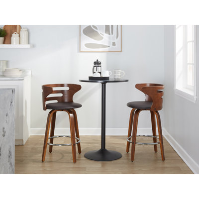 Swivel Upholstered Counter Stool