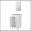 Armoire de salle de bain Saratoga avec 2 portes, blanc