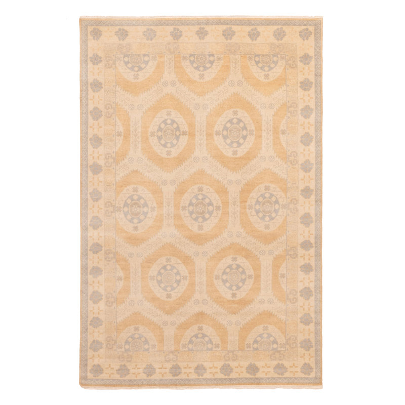 Tapis brun Finest Oushak 5 pi 10 po x 8 pi 11 po