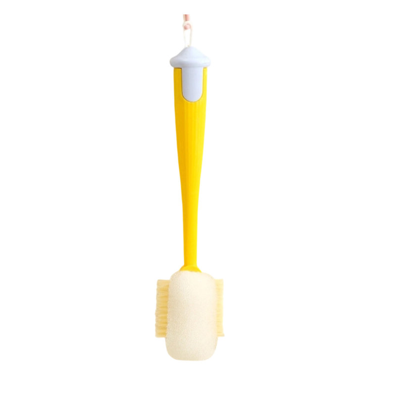 Brosse de nettoyage pour gobelet d'eau, Jaune