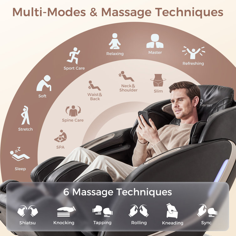 Inbox Zero Kenyarda Vibration Back Massager With Heat ,Massage