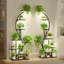 2 supports à plantes en forme d'arbre de 65 po de hauteur