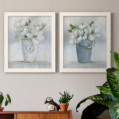 Fleuriste Francais I - ensemble de 2 reproductions d'art