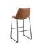 Mateyka Upholstered Counter Stool with Metal Frame-39605420