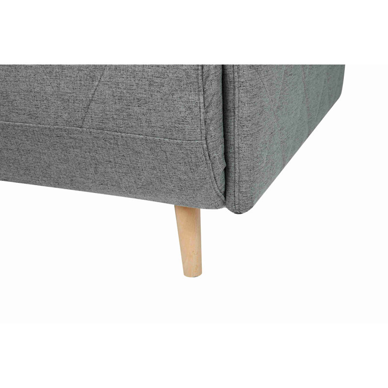 Tyrese 132Cm Round Arms Sofa Bed