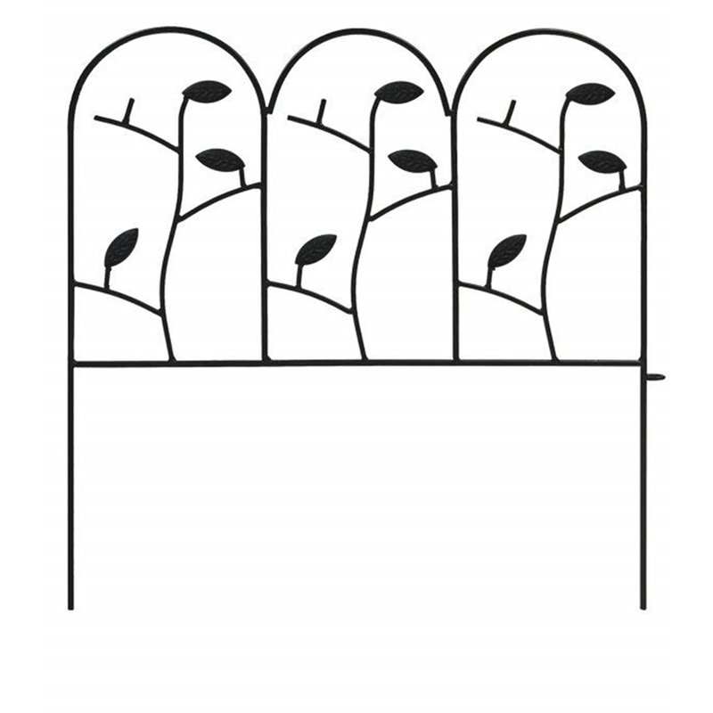 ELEP Black Metal Pet Barrier