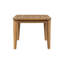 Table basse d'extérieur en bois d'acacia