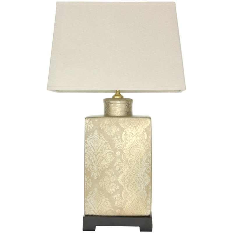 Finch in the Blossoms 24" Table Lamp