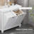 Tilt-Out Laundry Sorter Bathroom Cabinet-1885731341