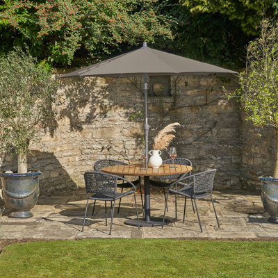Hatten Riva Traditional Round Parasol