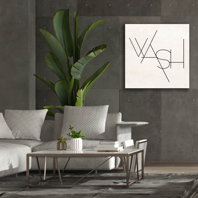 " Wash Dry Fold I " by Jess Aiken, 37" H x 37" W x 1.5" D