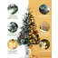 Arbre de Noël enneigé 3 pi avec mini-arbre de Noël 70 lumières à DEL 8 modes Prelit Premium