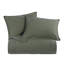  Stonewashed Cotton Canvas Solid Color Timeless Basic Rustic Chic Coverlet Set-34449566-55429166