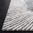 Janyla Hand Tufted Wool/Cotton Abstract Rug in Black/Ivory-1213421928