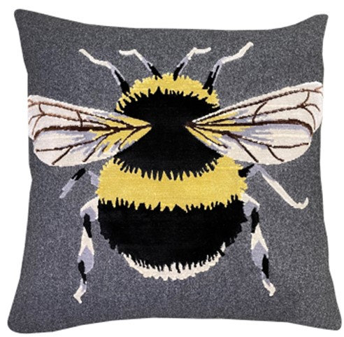 Wellton Feather Abstract Square Throw Cushion