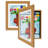 Wiedeman Kids Art Frame 10 x 12.5” with 8.5 x 11” Mat - Composite Wood with Glass (Set of 2)-1743790831