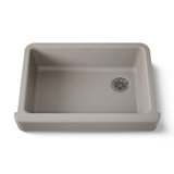 Whitehaven® Self-Trimming 32-1/2" L x 21-9/16" W x 9-5/8" Under-Mount Single-Bowl Sink with Short Apron