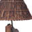 29"H Brown Resin Table Lamp with Decorative Design for Home Décor