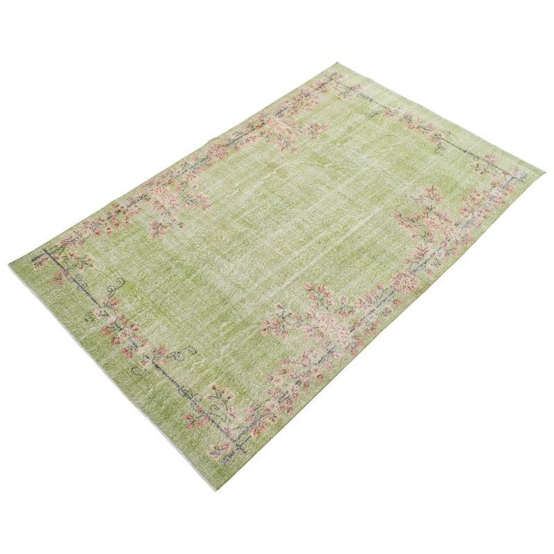 Tapis vert transitionnel couleur l 6 pi 6 po x 10 pi 6 po