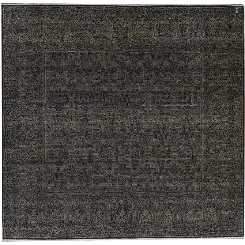 One-of-a-Kind 7'7" X 7'11" Hand Knotted Area Rug
