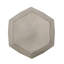 Table d'appoint d'extérieur, gris clair