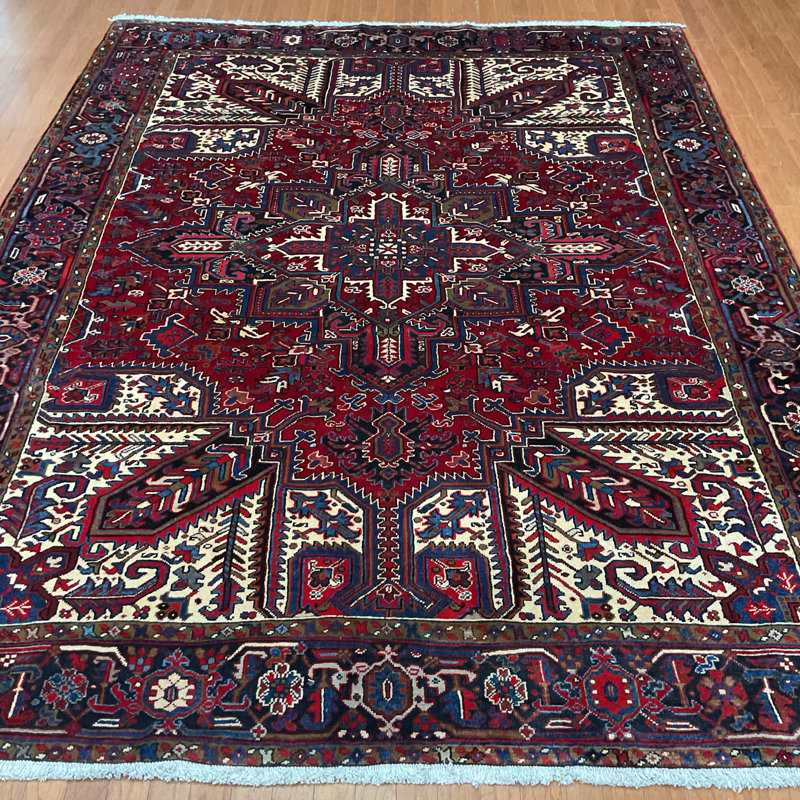 Tapis rectangulaire en laine