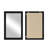 Wooden Frame Flat Mirror-204780680-204780679