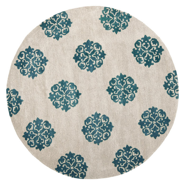 Candelo Hand Tufted Wool Pile Geometric Rug
